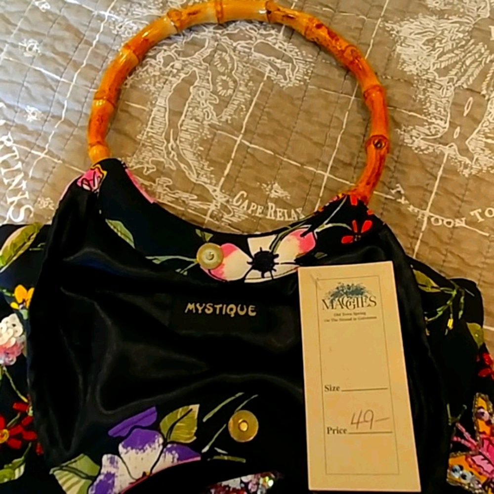 New Maggies Boho" Mystique " Embellished Bag - Picture 4 of 4